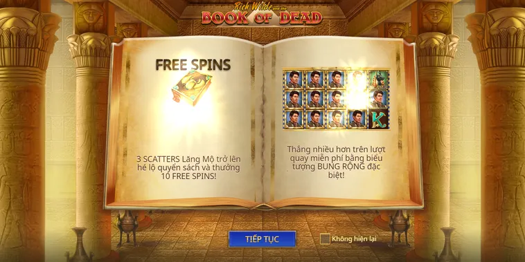 Trải Nghiệm Đỉnh Cao Slot Game Book Of Dead Tại BomWin Với Những Tính Năng Vượt Trội