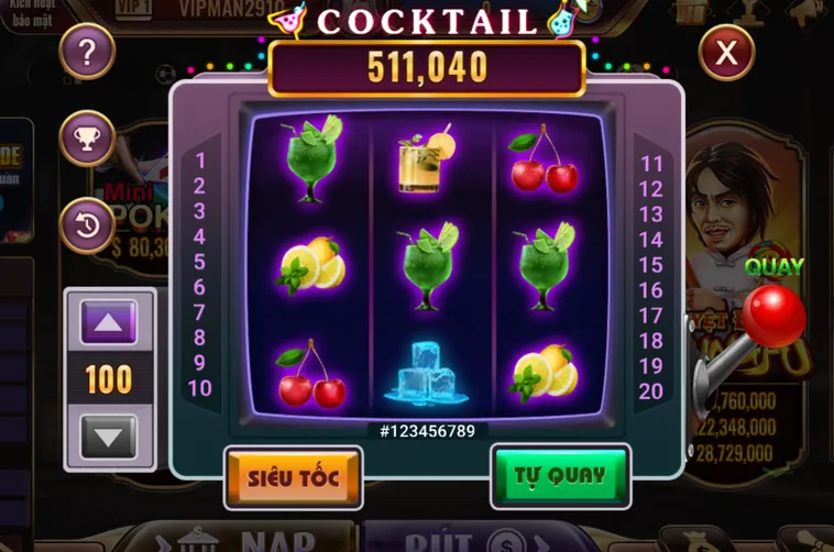 Hướng Dẫn Chinh Phục Slot Game Cocktail Tại BomWin Với Tỷ Lệ Thưởng Cực Hấp Dẫn