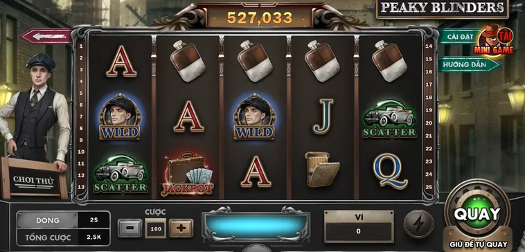 Trải Nghiệm Đỉnh Cao Cùng Slot Game Peaky Blinders Tại BomWin Siêu Hấp Dẫn
