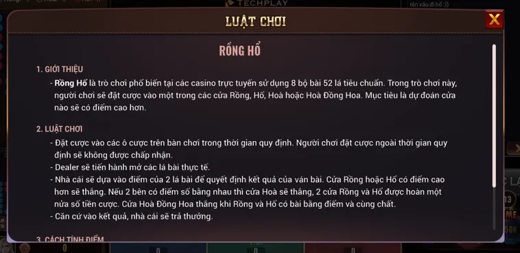 Hướng Dẫn Cách Chơi Rồng Hổ Live Slot Tại BomWin Chi Tiết Dễ Dàng